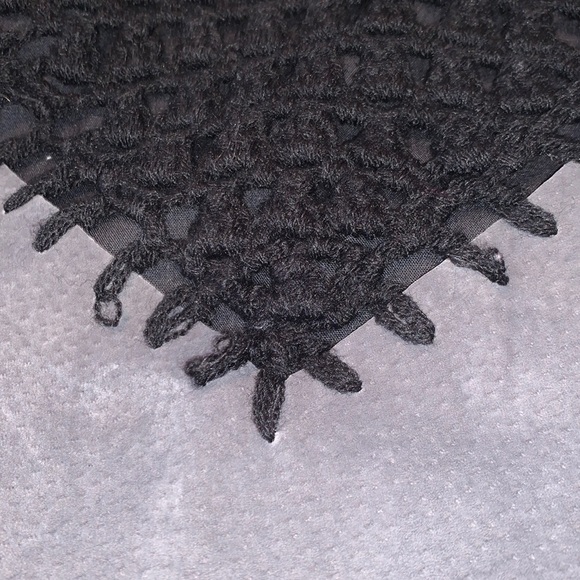 BB DAKOTA SUEDE/ CROCHET A-LINE MINI SKIRT - Picture 6 of 8